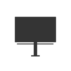 billboard icon vector illustration design