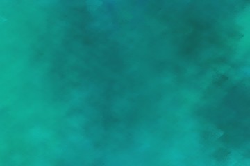 background abstract painting background graphic with teal, light sea green and dark cyan colors. can be used as background graphic element