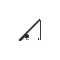 fishing hook icon vector illustration design