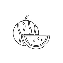 watermelon icon vector illustration design