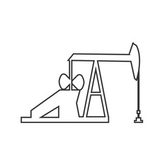 oil field pump icon vector illustration design