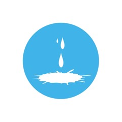 water spill icon vector illustration design