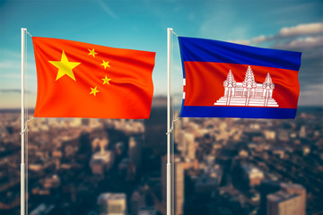 China and Cambodia 