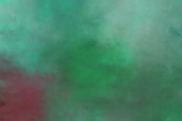 beautiful sea green, old mauve and medium aqua marine color background with space for text or image. background with space for text or image