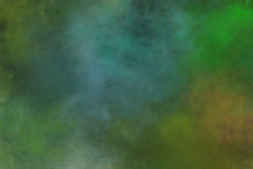 wallpaper background abstract painting background texture with dark olive green, teal blue and pastel brown colors. distressed old textured background with space for text or image