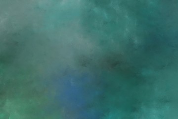 wallpaper background vintage abstract painted background with teal blue, slate gray and cadet blue colors. can be used as background graphic element