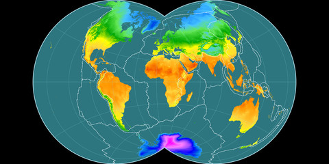 Maurer Full Globular (11E), temperature, tectonic plates