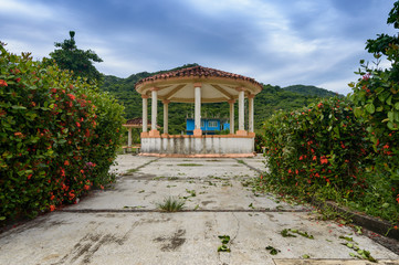Montepio Veracruz. South Veracruz resort village and beach