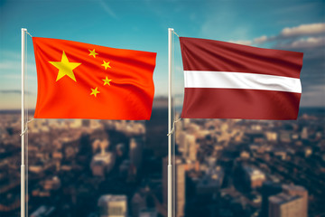 China and Latvia