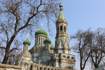 Assumption (Uspenskyi) Cathedral of Bila Krynytsia Old Believer, Ukraine. Religious buildings...