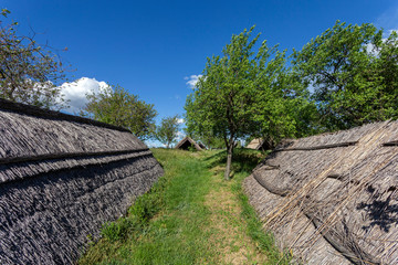 Wine cellars in Ocsa, Hungary