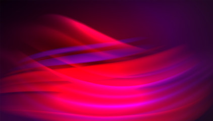 Fluid wave lines background. Trendy abstract layout template for business or technology presentation, internet poster or web brochure cover, wallpaper