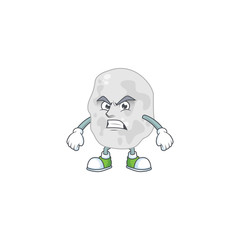 cartoon drawing of planctomycetes showing angry face