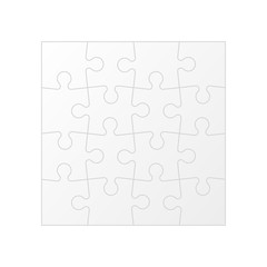 Set puzzle pieces. Texture mosaic background. Vector.