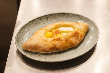 food, restaurant, khachapuri, delicious, morning,