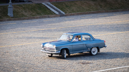 Obraz premium car on the road