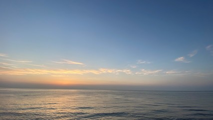 津井の夕焼け