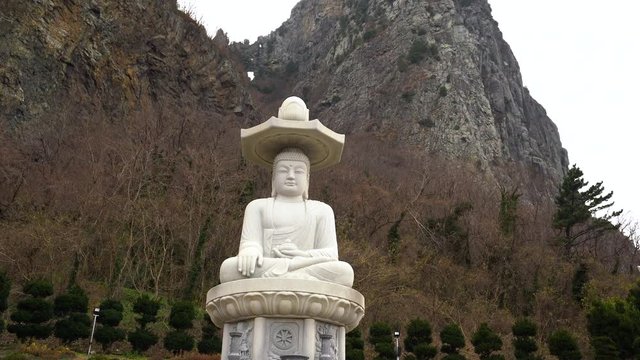 Seongbulsa temple, located in Ulleung do-Island. Ulleung-gun, Gyeongsangbuk-do, Korea