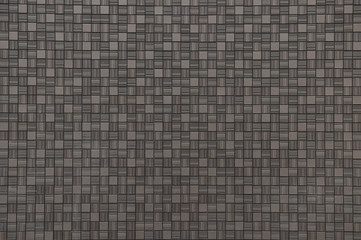 茶色のタイル壁