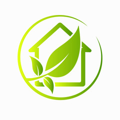 leaf roof housing home real estate residence residential image vector