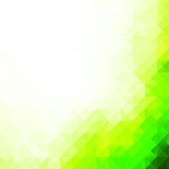 Green Grid Mosaic Background, Creative Design Templates