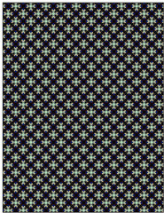 black and white seamless pattern with crosses