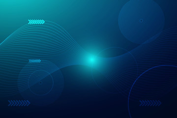 Abstract connecting dots, Polygonal background, technology design, vector illustrator