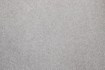Texture of a silver upholstery fabric