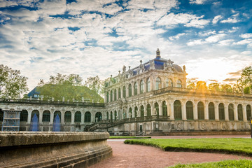 Zwinger Dresden, Brühlsche Terrasse, Semperoper, Theaterplatz