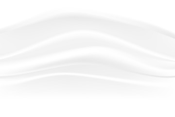 Obraz premium Abstract cloth white and gray gradient color curve background, Vector Illustration