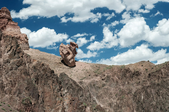 Kazakhstan national reserve canyon charyn