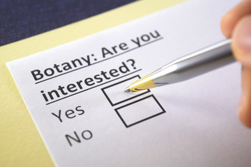 One person is answering question about botany.