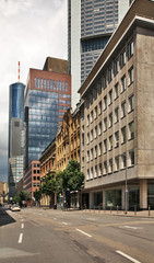 Obraz premium Main Tower in Frankfurt am Main. Germany