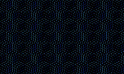 black cube  background