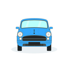 Vector Illustration Of Flat Design Car