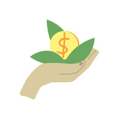 Wealth vector icon
