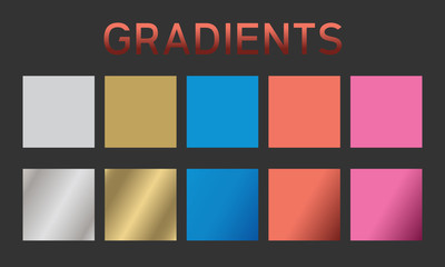 Gradients for design and logotypes