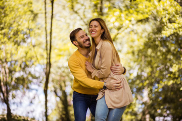 Fototapeta premium Love is the truest happiness.