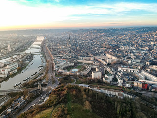 Rouen by drone