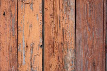 background wooden board with cracked paint