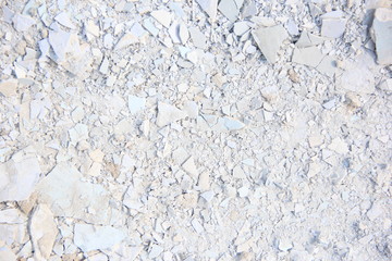 background pieces white broken stucco paint