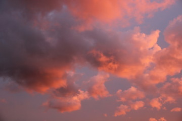 clouds in the sky