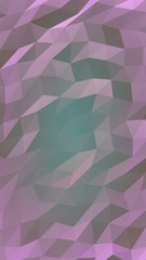 Abstract triangle geometrical violet background. Geometric origami style with gradient. 3D illustration