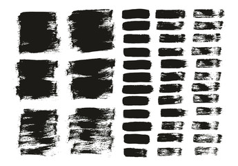 Flat Paint Brush Thin Short Background & Straight Lines Mix High Detail Abstract Vector Background Mix Set 