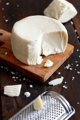 South Italian cheese cacioricotta