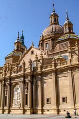 Fototapeta na wymiar Basílica del Pilar, Zaragoza