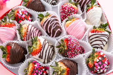 Chocolate dipped strawberries