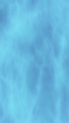 Background of abstract white color smoke isolated on blue color background. The wall of white fog. 3D illustration