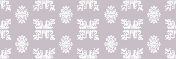 Seamless damask pastele pattern wallpaper. Vintage decor in Victorian style.