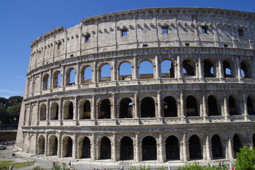 Fototapeta na wymiar Kolosseum in Rom, Italien